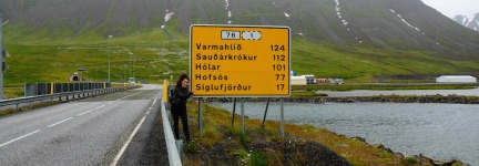Hitch-hiking in Iceland
