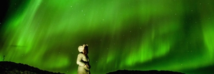 Northern Lights:The dance of the Green Spirits