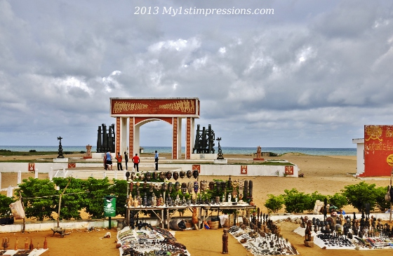 "The Door of No Return" monument, Unesco heritage of Benin