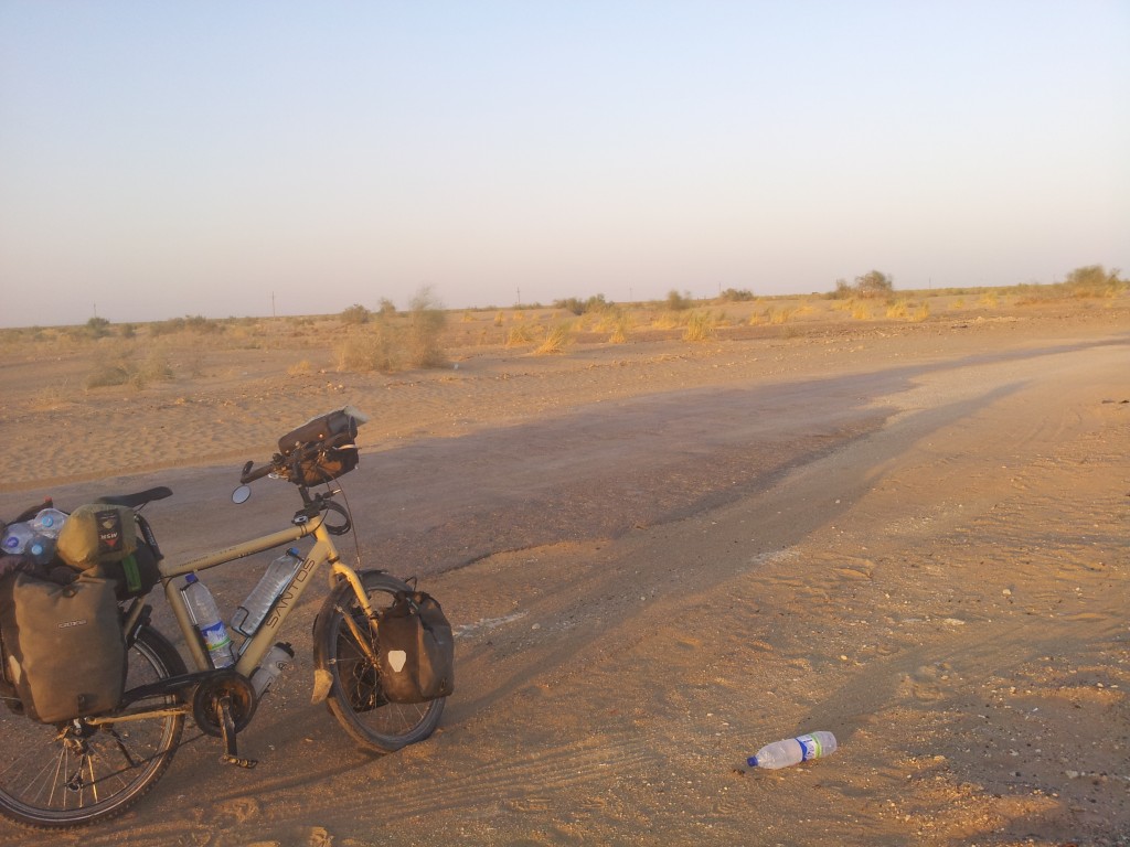 Cycling in central Asia was struggling, Richard says
