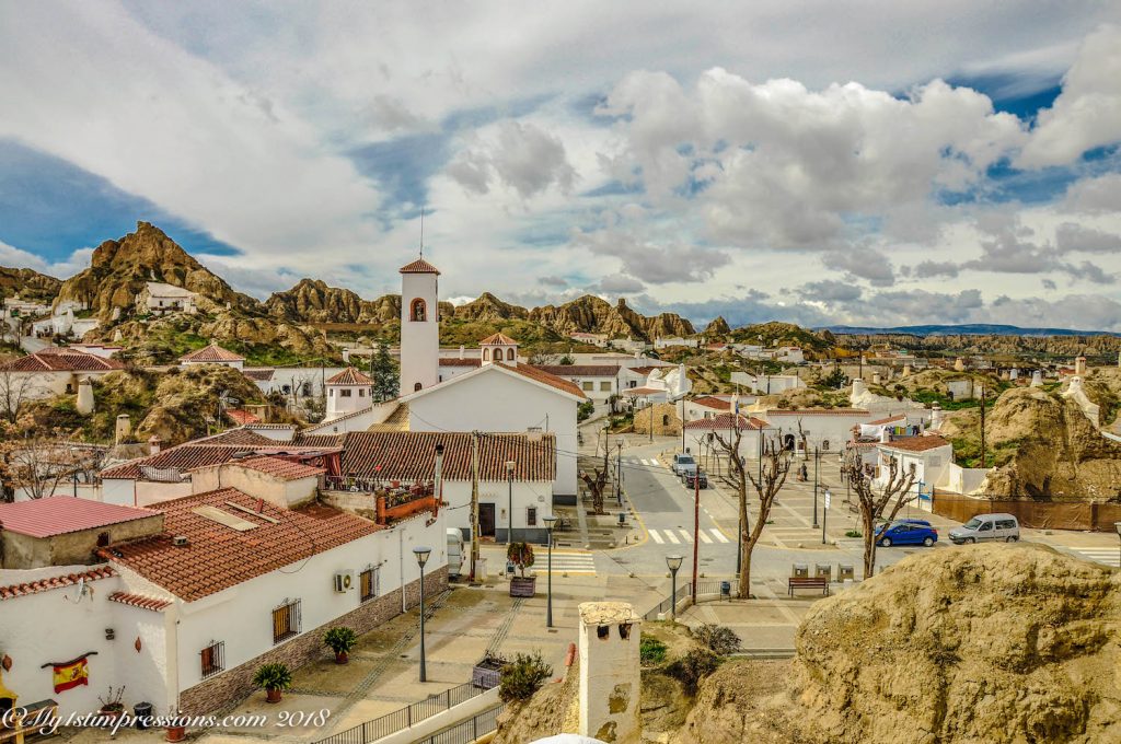 guadix, spain, andalusia, caves