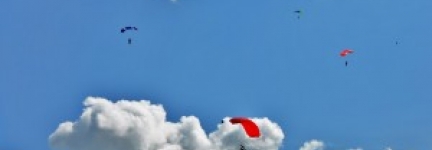 Skydiving and the chill of flying the Infinite