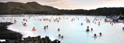 The Blue Lagoon, at night!